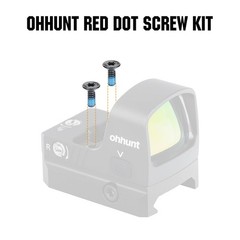 Screws Set 30Pcs for Red Dot Sight Optics and Mount Includes #440 in 6.35mm/7…