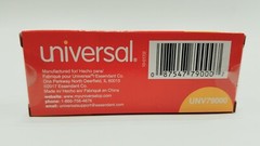 Pk of 5 Universal Standard Chisel Point Staples 0.25″ Leg 0.5″Crown Steel 5.000