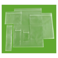 Clear Plastic Reclosable Bags Self Seal Zip Lock Choose: Mil, Size & Pack