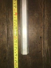 1″ Dia x 42″-Long T6511 Aluminum Rare Hexagon Bar– 1 X 42 Inch 6061 T6511 Rod