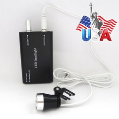 Portable Dental LED Head Light Lamp Rechargeable For Binocular Loupes Magnifier