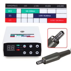 Dental Electric LED Brushless 200000RPM Micro Motor /1:5 1:1 Handpiece GreatLife