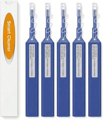 Fiber Optic One Click Cleaner Pen Push Type Connector End Face Cleaning Tool LC