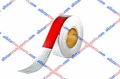 Conspicuity Tape DOT-C2 Reflective Tape 2”x150’ Feet Commercial Roll Red/White