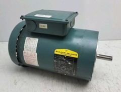 Baldor VUHM3538 .5 Hp 1740 Rpm 3Ph 60Hz 56C TEFC Industrial Motor Used