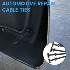 10/50/100 Nylon Cable Tie Buckle Heavy Duty Self-Locking Zip Ties Holder Durable
