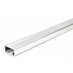 Zoro Select Fs-500 Al 60.00 Strut Chan,5 Ft. L,Solid,Aluminum,14 Ga.