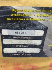 MECA 665-03-1 (Male/Female) Fixed Attenuator Connector NEW Lot of 11