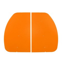52″ X 52″ Orange For Rops Canopy Tractor and Mowers Umbrella 2″ x 2″ or 2″ x 3″