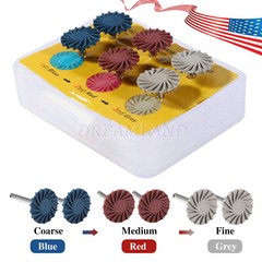 6pcs/kit Dental Composite Polishing Polisher Diamond System RA Disc 14mm Wheel