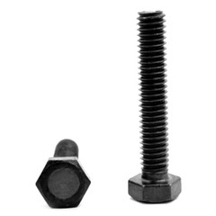 1/2″-13 x 2 1/2″ (FT) Coarse Grade 5 Hex Tap (Full Thread) Bolt Black
