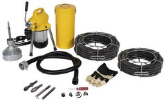 Steel Dragon Tools® K-50 Drain Cleaner Cleaning Machine with 130′ C8 Cable 58980