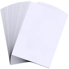 20Pcs Vinyl Siding Repair Kit, Self-Adhesive Waterproof Glossy PVC White