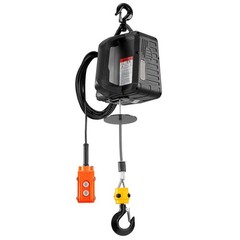3-in-1 Portable Electric Hoist Winch 1100lbs Wired/Wireless Remote Control