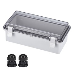 Junction Box Electrical Enclosure IP67 Waterproof ABS Plastic 7.9×3.9×2.8 Inch