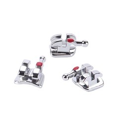 20 X Dental Orthodontic Brackets Braces Mini Roth MBT 022 /018 Hook 345