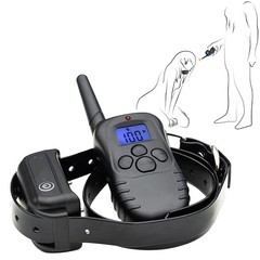 Electric Shock Chastity Sex Collar with 100 Levels Adjustable Current BDSM El…