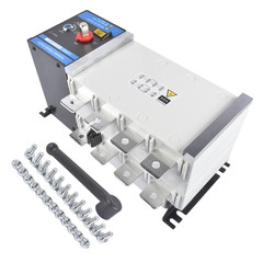Brand New Industrial Automatic Transfer Switch 4P 630A 110V or 220V Black White
