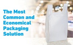 White Plastic Bags T-Shirt 1000 Retail Supermarket Grocery Handles 11 ½ x 6 x 21