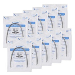 AZDENT Dental Orthodontic Supper Elastic Niti Round Arch Wire 012Upper/ 020Lower