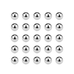 25Pcs 8mm Bearing Balls,Precision Balls 304 Stainless Steel,G100