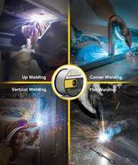 Flux Cored Welding Wire For Gasless MIG Welder Low Spatter 0.03in 1KG/2.2lb Wire