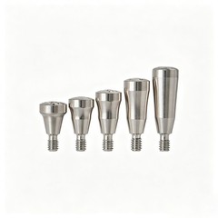US 5Pcs Dental Healing Abutments Cover Screw Regular/Mini fit Osstem Hiossen