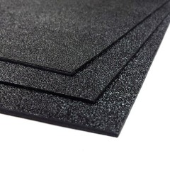 ABS Plastic Sheet 3-pack 12″ X 24″ X 0.0625″ (1/16″) 3 Pack – Black Haircell