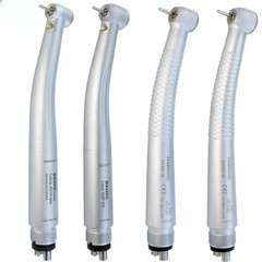 COXO Dental High Speed Turbine 4 Hole LED Handpiece Self Power E-generator NSK