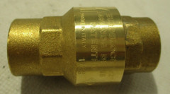 NEW RB VITON 100003 1/2″ INCH BRASS CHECK VALVE 400WDG MADE IN ITALY