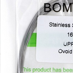 20×Dental Ortho Stainless Steel Rectangular Arch Wire Ovoid Form 16×16 Upper