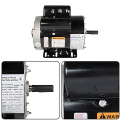 3 HP 3450RPM Electric Motor Compressor Duty 56 Frame 1Phase 115-230V New