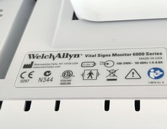 Welch Allyn Connex Vital Signs Monitor 6000 EMR WIFI w Braun ThermoScan & Extras
