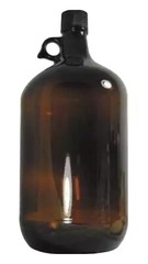 Lot Of 2 QORPAK GLC-07021 Jug,2500mL,Glass Beer Growler 2.5 Liter Shatterproof