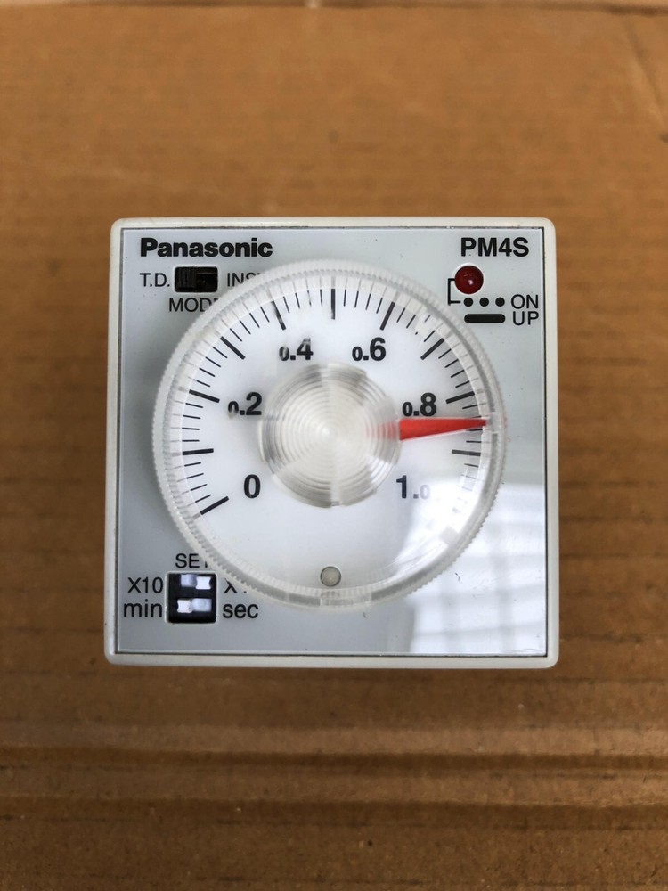 PANASONIC PM4S MULTI RANGE TIMER ATC94343 PMSA2C10MAC120V