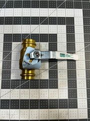 FNW 1″ Full Port Forged Brass Ball Valve FNWX432G Pro Press
