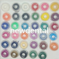 Dental Ortho Elastic Ultra Power Chain Rubber Braces Bands Long/Short/Continuous