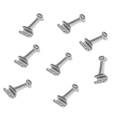Dental Orthodontic Crimpable Hook Long/Medium/Short Stainless Steel 10pcs/pack