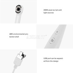 Dental Use Intraoral Camera USB HD Endoscope 8 LED Lights 3-speed Adjustment