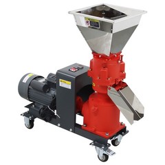 Animal Feed Pellet Mill Machine Granulator with 4mm Plate 3Rollers 150KG/h 220V