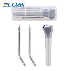 Dental 3 Way Air Water Spray Triple Syringe Handpiece / 50 Nozzles Tips Tubes US