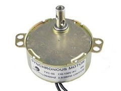 TYC-50 Small Synchronous Motor AC 110V 2.5/3RPM 4W 50/60HZ CW/CCW Electric Gear