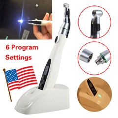 Dental Wireless LED Endo Motor 16:1 Contra Angle Endodontic Root Canal Treatment