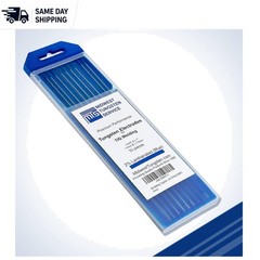 Quality TIG Welding Electrodes 10-Pack – 0.040″ Blue for Professional Welders