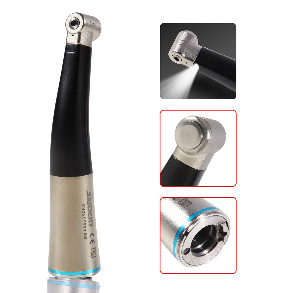 1-5*NSK Style Dental Fiber Optic 1:1 Contra Angle Handpiece Inner Push E-Type ty