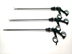 3pc Laparoscopic Maryland Grasper 5mm x 330mm SS Surgical Instrument CE approved