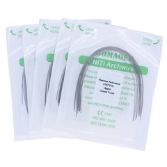 20×Dental Orthodontic Niti Thermal Activated Rectangular Arch Wires 16×16 Upper