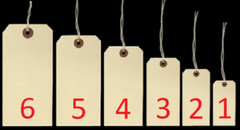 Manila Tags With String Hang Shipping Label Scrapbook Strung Sizes 1 2 3 4 5 6