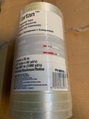 18 Pack – 3M™ Tartan 86518 Filament Tape 8934 Clear 12mm x 55m 1/2in x 60 yards