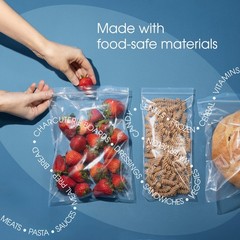 Spartan Industrial-6” X 9” (1000 Count) 2 Mil Clear Reclosable Zip Plastic Poly